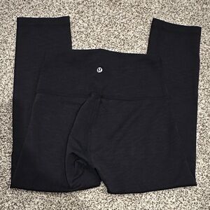 lululemon women Charcoal wunder Leggings